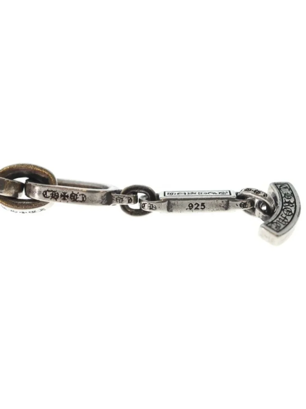 Chrome Hearts Paper Chn Chain Bracelet Silver